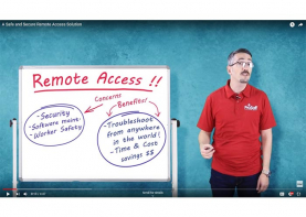 Remote connectivity video image